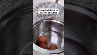 Kuvana jaja se sama ljušte uz pomoć ovog trika #kafoholicarke #viral #kakoda #trik #sorts #recipe