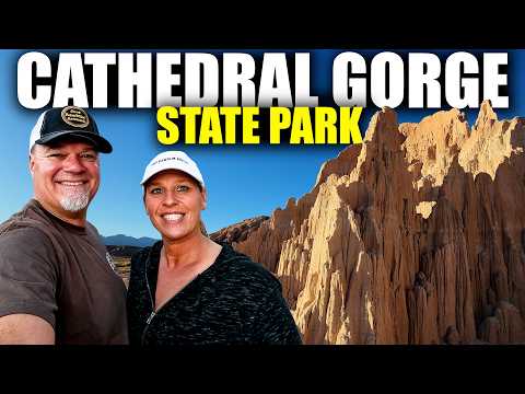 DID WE FIND MOST UNIQUE RV Campground? Secret RV Location Cathedral Gorge in Nevada! #rvlife #rv