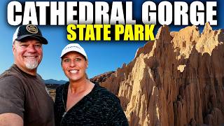 DID WE FIND MOST UNIQUE RV Campground? Secret RV Location Cathedral Gorge in Nevada! #rvlife #rv