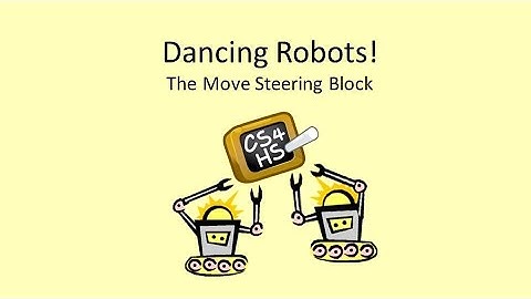 Week 3 Lesson 6 Video 2 EV3: Dancing Robots - The Move Steering Block