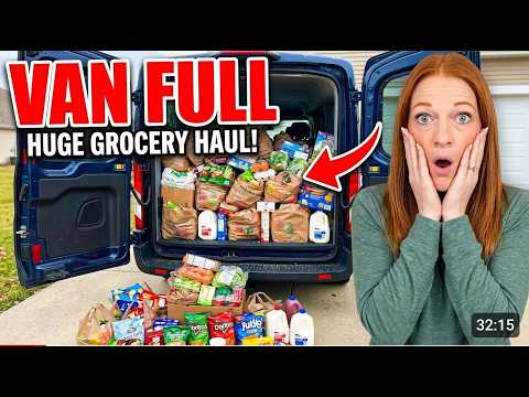 1 Mom, 2 Carts, $1000 in Groceries!