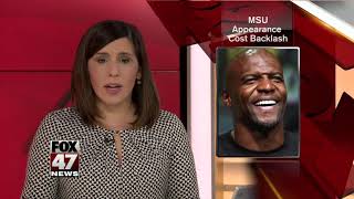 Famous MSU facing backlash for cost of Terry Crews appearance Profile