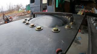 Hydroforming Sheet Metal For Statue of Hornet