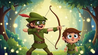 Robin Hood Story for Kids | Brave Hero of Sherwood Forest | Bedtime Fairy Tale