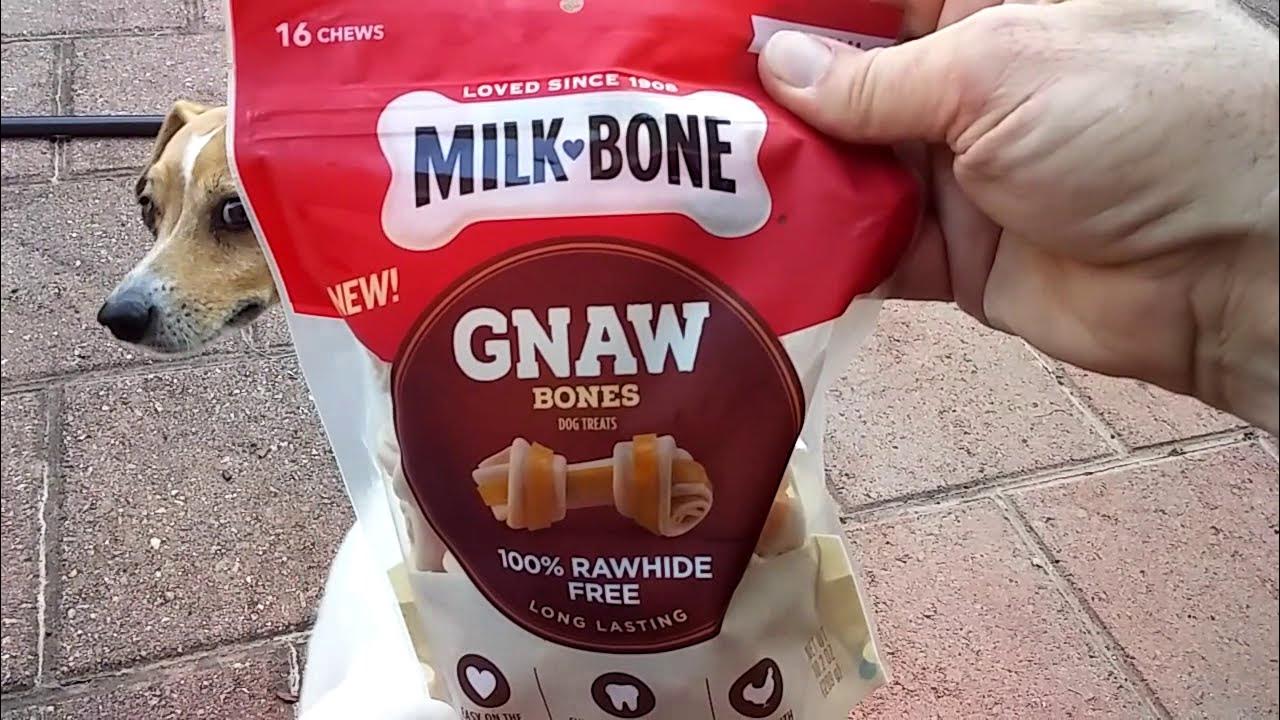 MILKBONE GNAW BONES. Product Review. YouTube