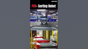 Inside the World of Sorting Robots! 🤖🚀 #robotics #sorting