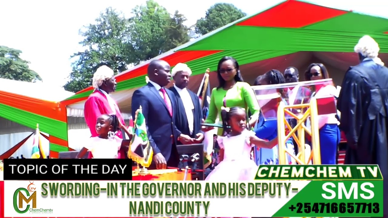 THE SWORDING-IN CEREMONY