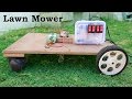 How to Make a Lawn Mower / Grass Cutter at Home