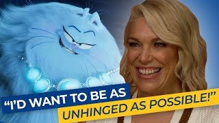 Hannah Waddingham's Favourite Villains & Why Her Cat Runs Her House | The Garfield Movie