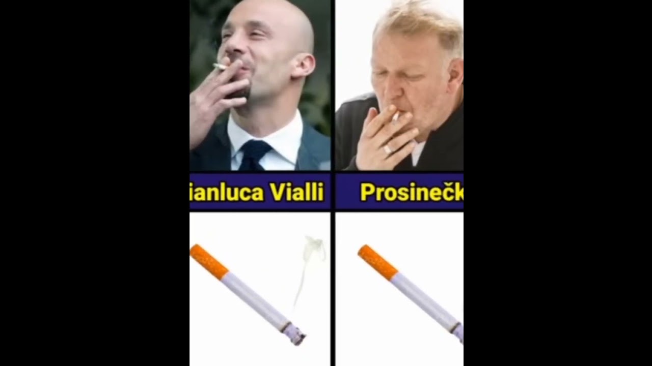 Famous Footballers Who Smoke Cigarettes in Real Life