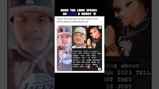 Nums Tha Lowk speaks on Lefty GunPlay & Rowdy Racks 😳 #shorts #leftygunplay #rowdyracks screenshot 2