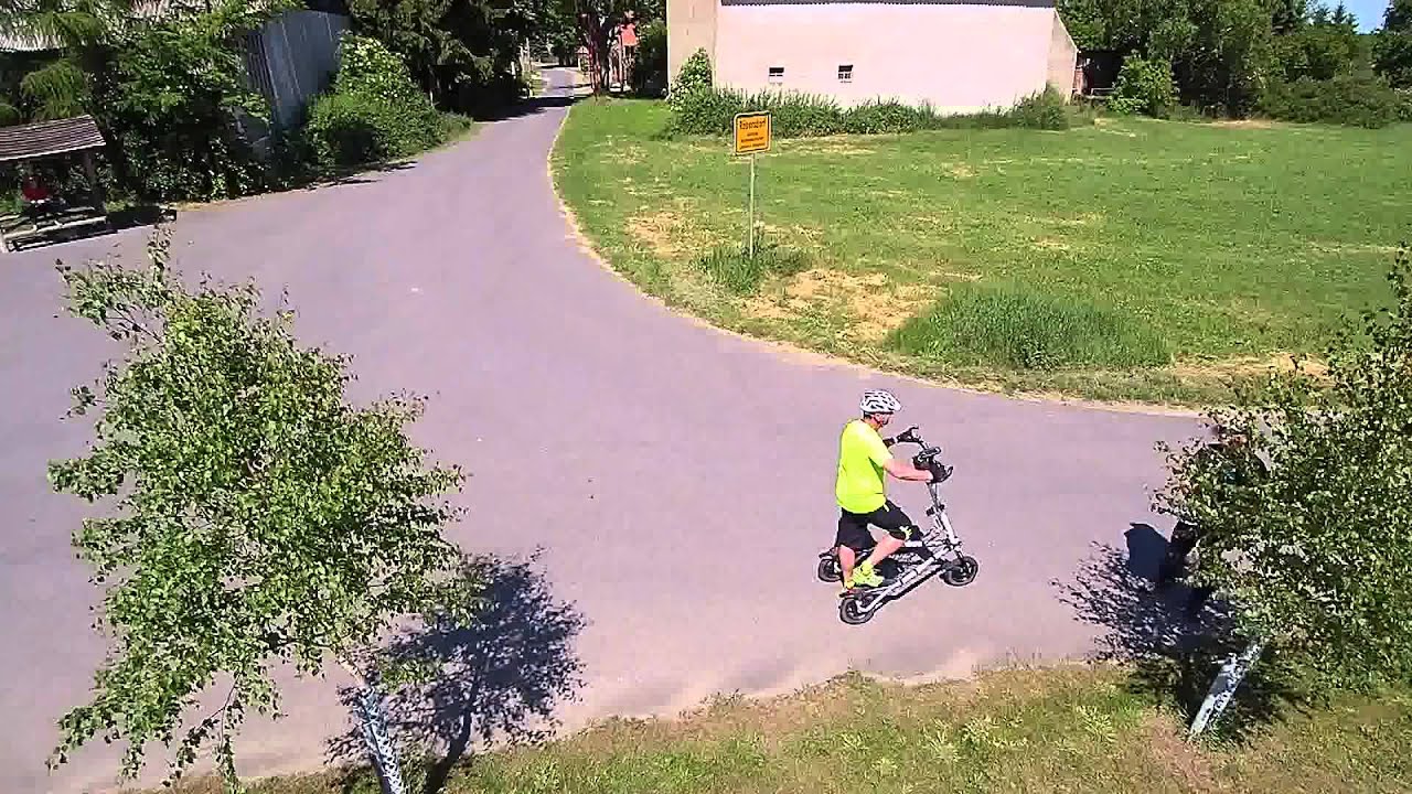 Trikken aus der Vogelperspektive in Roepersdorf Uckersee