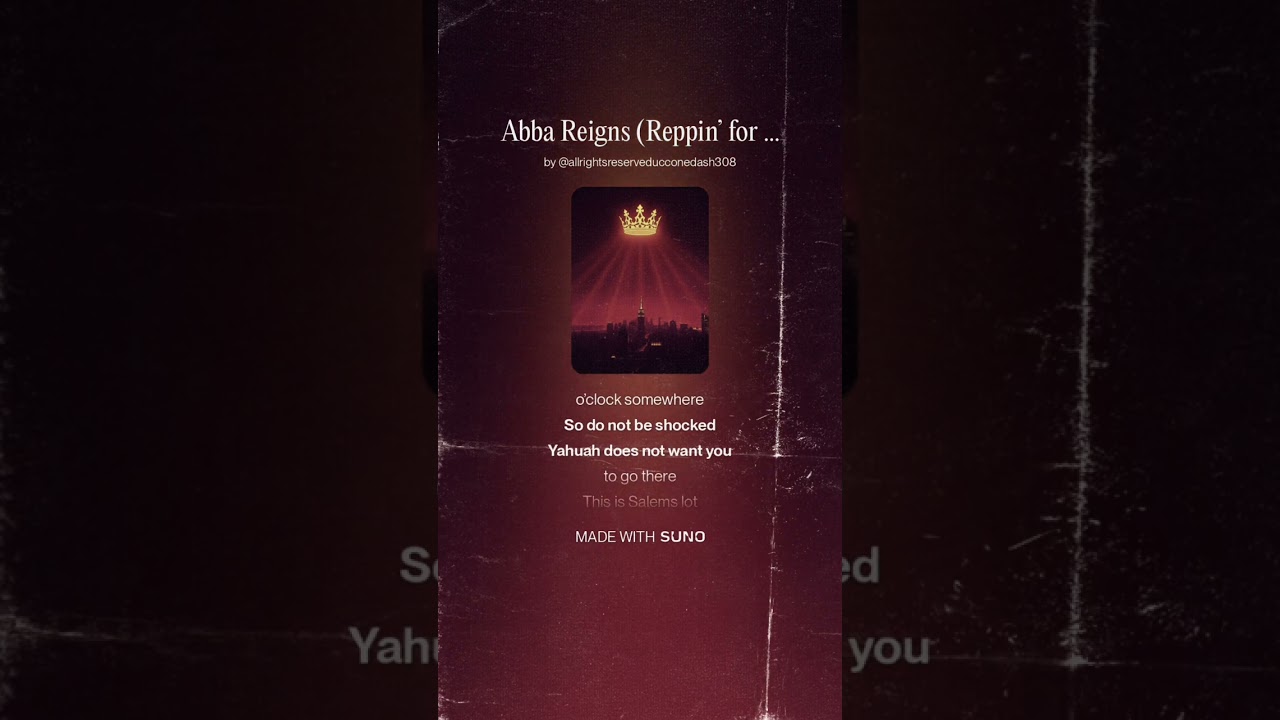 Abba Reigns By - KK (Lyric Video)(featured beat) By- Azure Zahab 