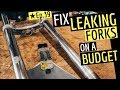 How to fix leaking forks on a budget, Scrambler Build