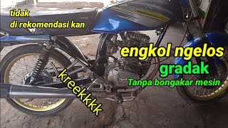 How to overcome the fault loose gl pro crank nge krek, without disassembling the engine