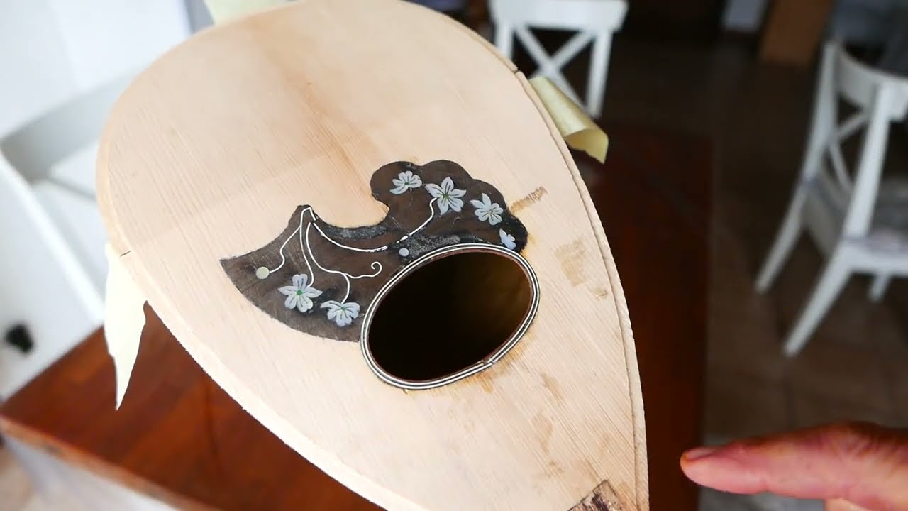 Restauro di un mandolino napoletano-parte seconda