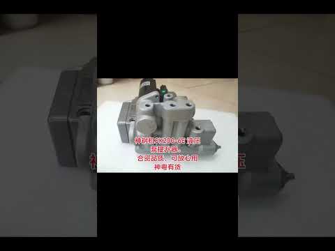 Pump Regulator kobelco excavator parts video