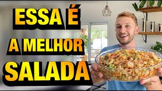 COMO FAZER essa SALADA DE GRÃO-DE-BICO super FÁCIL, REFRESCANTE e DELICIOSA | Henrique Buttler