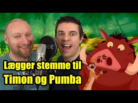 Video: Hvem spiller hyenene i løvenes konge?