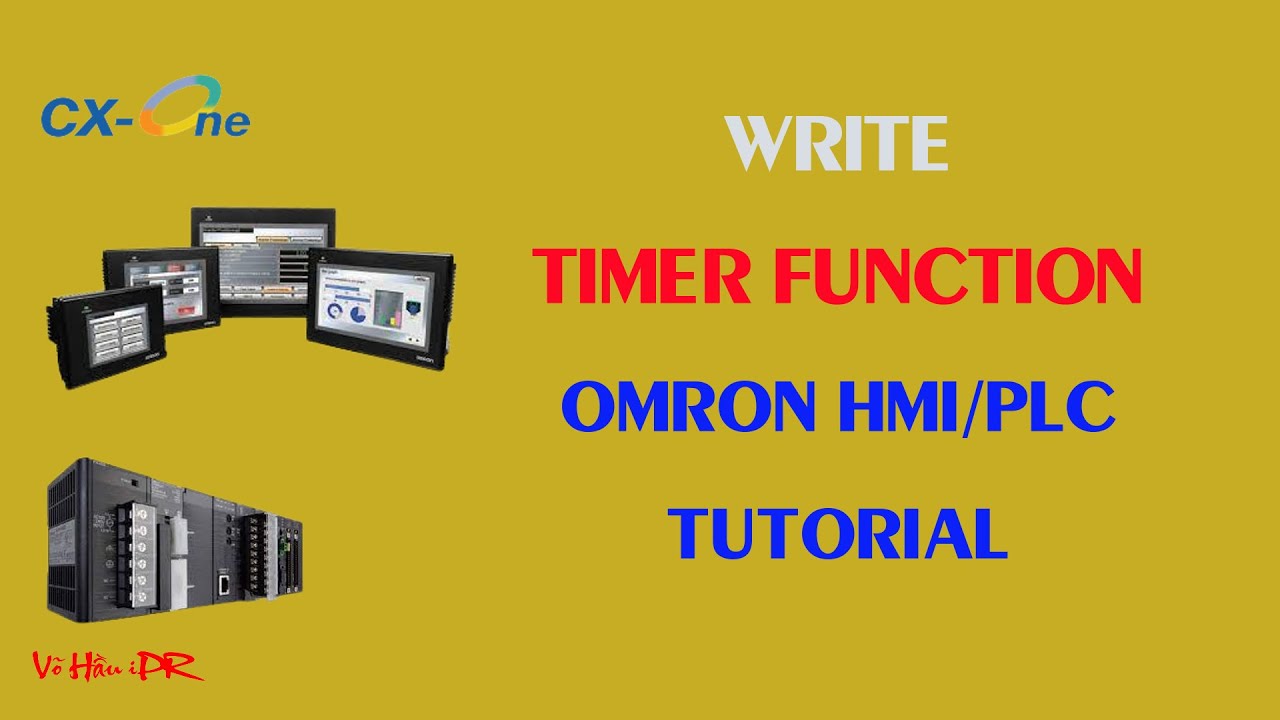 Timer TIM Omron CJ1M with Variable Input from HMI - YouTube