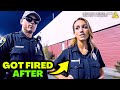 Stupid female cop beats up wrong suspect gets fired and sued after