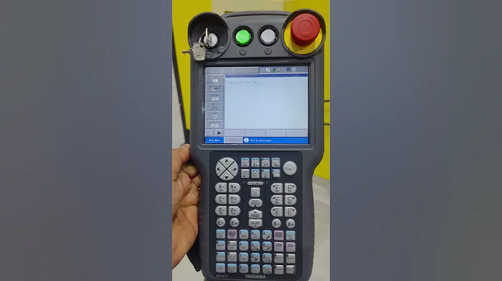 YASKAWA Teach Pendant yrc1000 |AR1440 robot|..#japanese #newvideo #ytshort #robotics