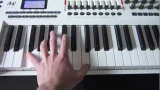 Video thumbnail of "Showtek & Justin Prime - Cannonball (Earthquake) (Tuto Piano)"