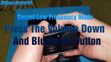 JBL GO2 SECRET LOW FREQUENCY MODE !!??