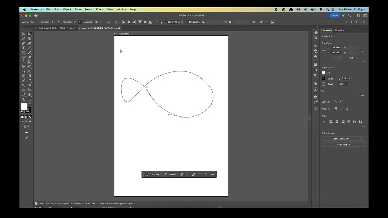 Year 9 Tutorial - Intro to Text Effects In Illustrator