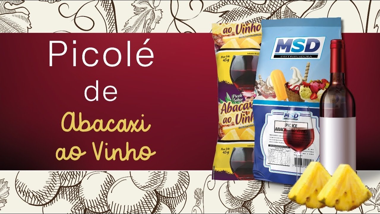 PICOLÉ ABACAXI AO VINHO