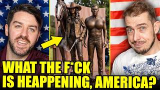 Krtisti Noem's BRUTAL Bronze Statue Roast And The White House SPIDERMAN Problem!