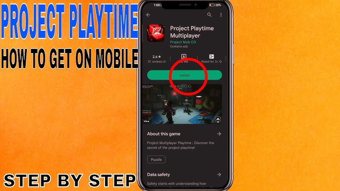 Project Playtime Multiplayer [Roblox] ▷ Mobile GAMEPLAY ❗🤐 (iOS