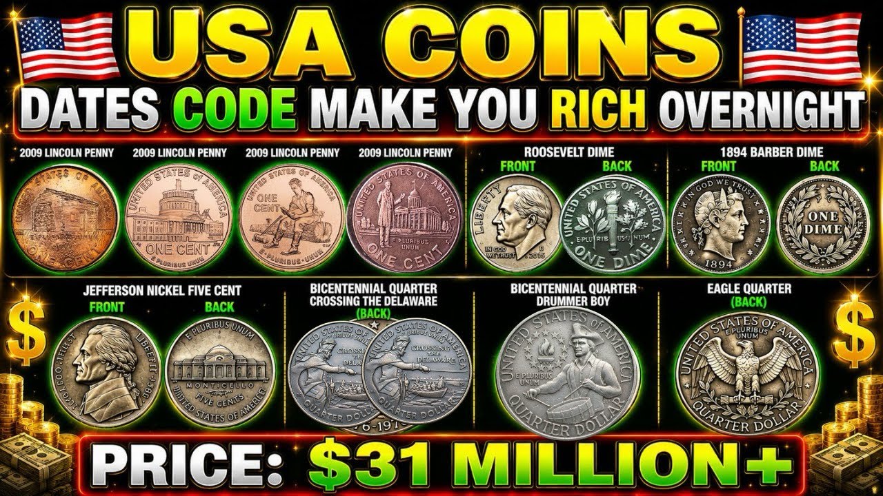 Don't Spend These USA ALL COINS WORTH BIG MONEY 💰 | Rare USA