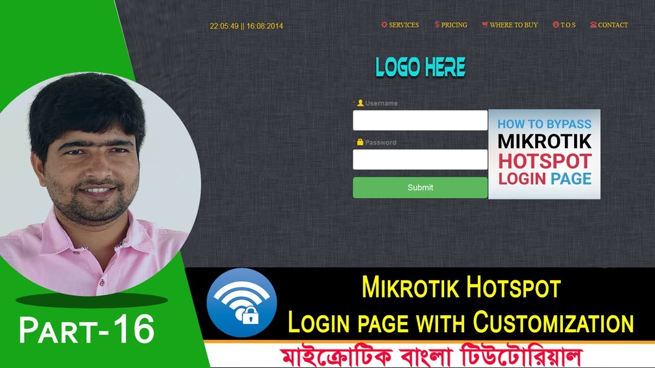 MikroTik Hotspot login page with Server Customization | Part-16 - YouTube