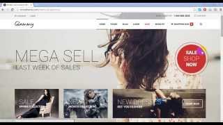 Glammy - eCommerce WordPress Theme Preview
