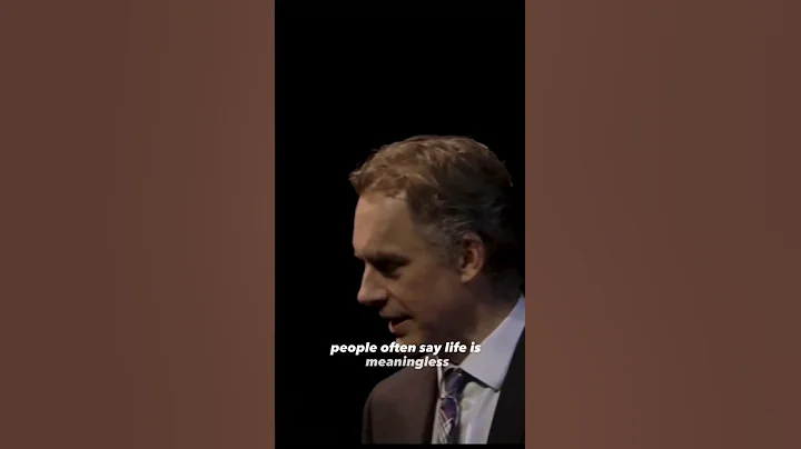 is your life meaningless? - Jordan Peterson #shorts #motivation