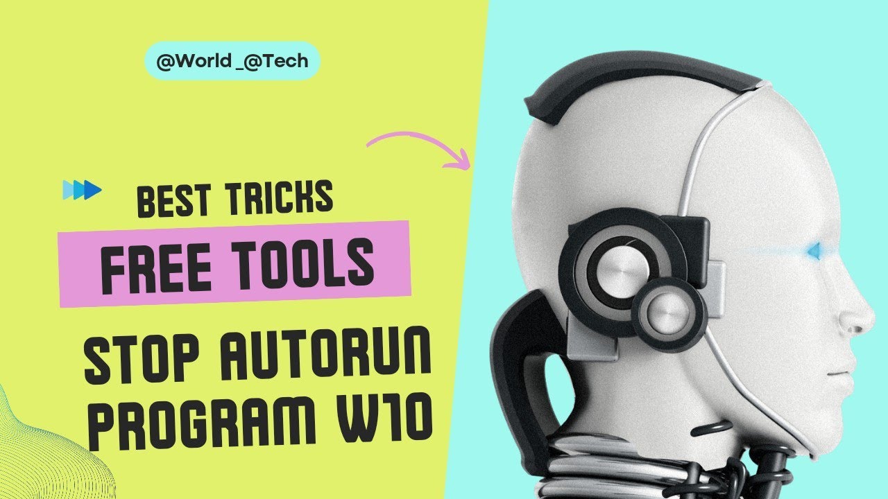 Free Tools | Stop Autorun Programs Windows 07/08/10/11 || @World ...