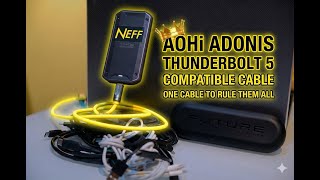 Thunderbolt 5 USB-C 4.2 - End USB-C Chaos With One Cable to Rule Them All☝️