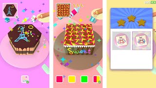 CAKE ART 3D GAME #11 | COOKING FUNNY GAME ON ANDROID/IOS screenshot 3