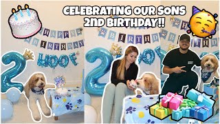 Celebrating Our Sons 2Nd Birthday