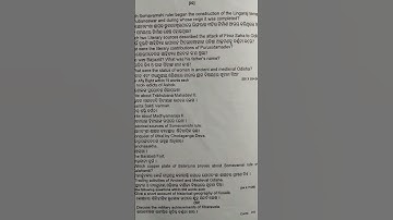 +3 history honour 5th semester DSE-1 question paper in kalahandi university (2024)