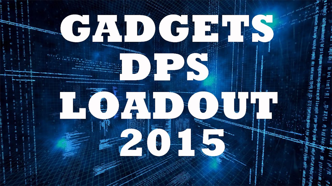 DCUO GADGETS DPS LOADOUT 2015 35 K/S GU51