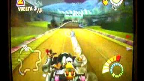 Crash Tag Team Racing: Modo cooperacion Part-3