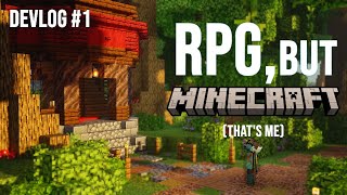 So I'm making an RPG in Minecraft... | Minecraft RPG Devlog Ep.1