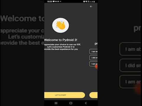 Getting Started with Python on your Phone
