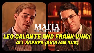 Mafia: The Old Country (PS5) - All Leo Galante and Frank Vinci Scenes (Sicilian Dub) [4K]