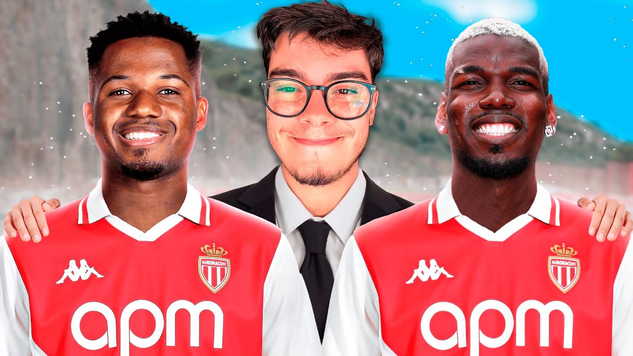 ¡Entrené Al Nuevo Mónaco De Ansu Fati Y Pogba!