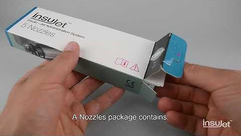 EN InsuJet™ V5.0 instruction video - part 01: Packaging Content Overview