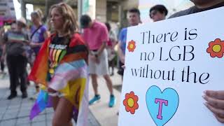 Watch Jacksonville's LGBTQ+ community and its supporters kicking off Pride month