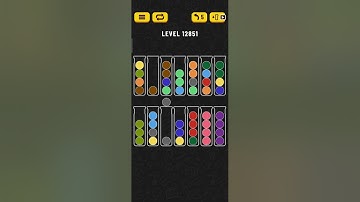 Ball Sort Puzzle Level 12851